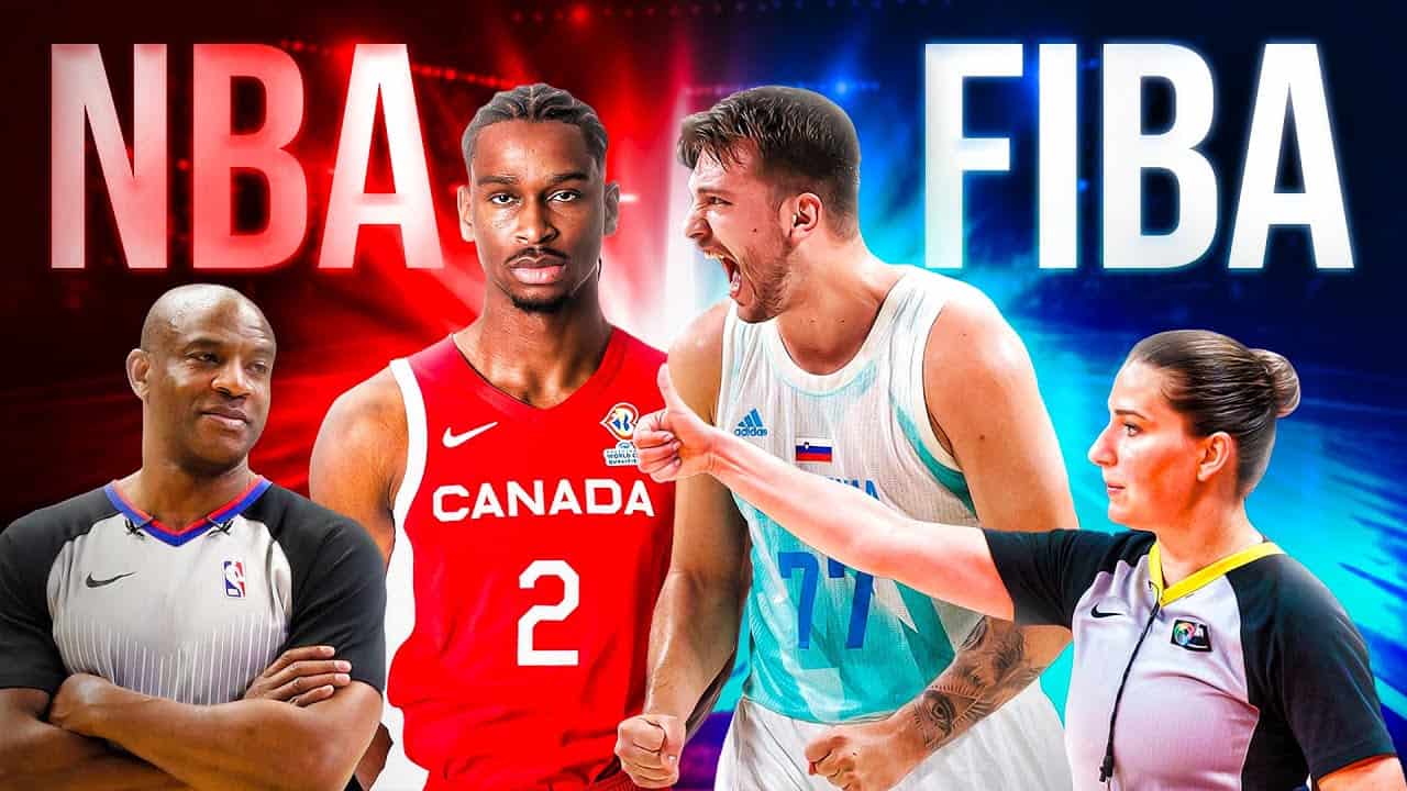 فوارق قواعد FIBA وNBA: شرح مبسط 1 فوارق قواعد FIBA وNBA: شرح مبسط
