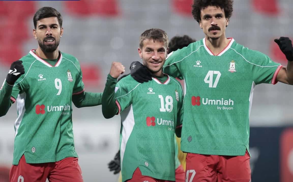 الوحدات يحقق انتصارًا مثيرًا 4-2 على البقعة في دوري المحترفين 1 الوحدات 4-2 البقعة دوري المحترفين