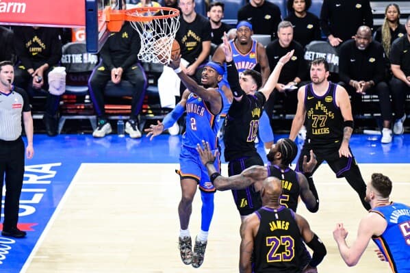 ديترويت يتفوق على مينيسوتا وأوكلاهوما تكتسح ليكرز في ليلة قوية من الـNBA 1 نتائج NBA: فوز ديترويت واكتساح أوكلاهوما