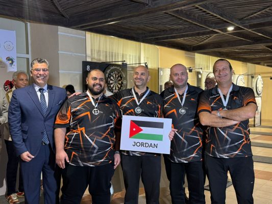 خمسة فرق أردنية تستعد للمنافسة في بطولة الأخوة العرب للدارتس بالمغرب 1 خمسة فرق أردنية تشارك في بطولة الدارتس بالمغرب