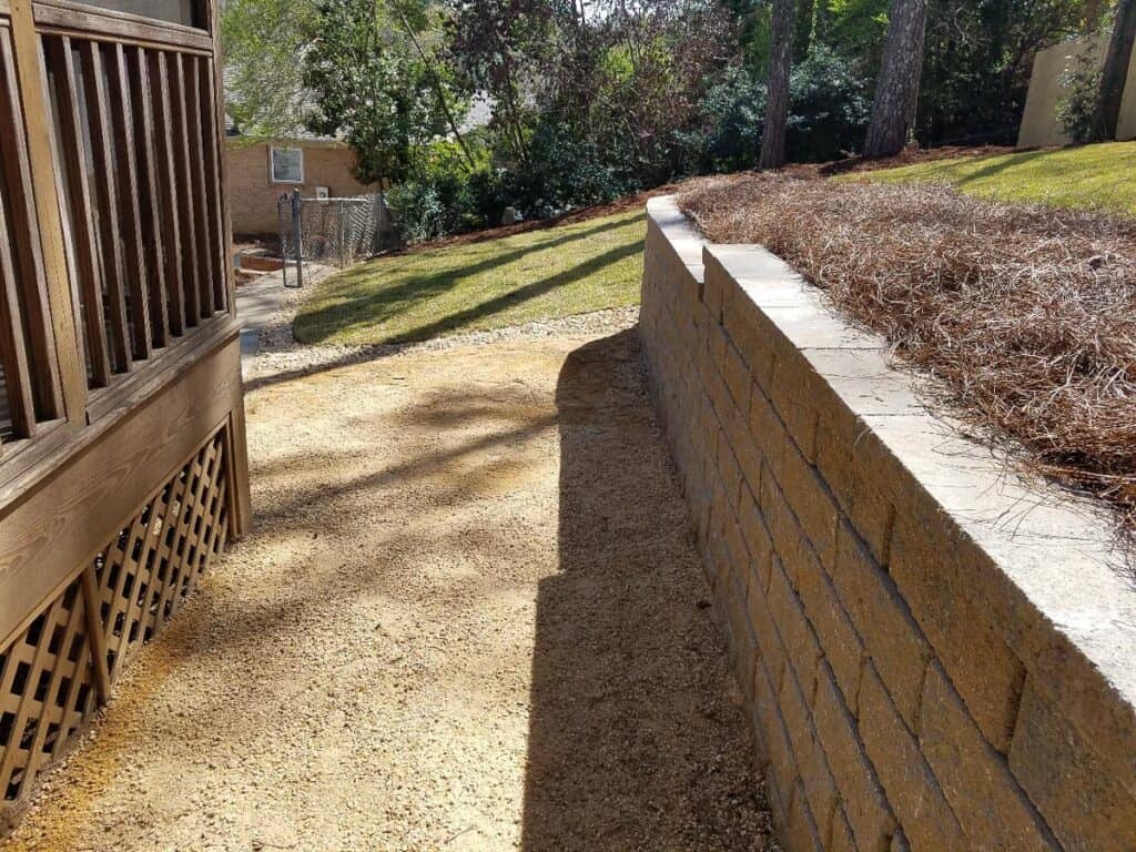 Landscape Walls Birmingham AL | John Russell Landscape Architect