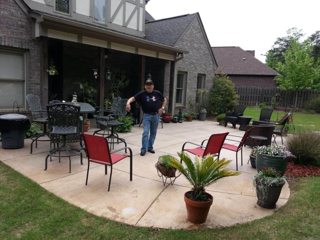 Outside Seating Birmingham AL | John Russell Landscape Architect