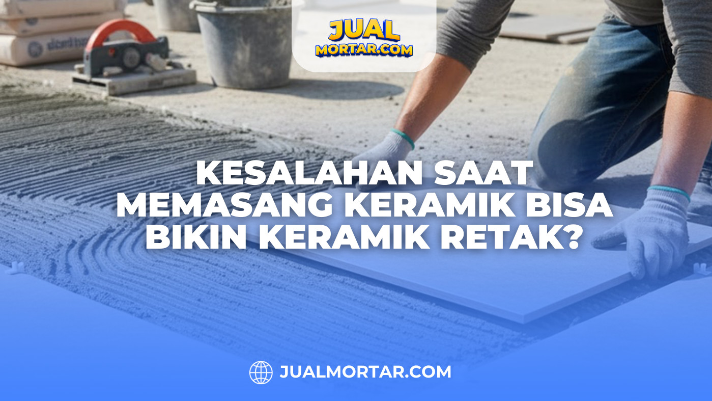 Kesalahan Saat Memasang Keramik Bisa Bikin Keramik Retak?