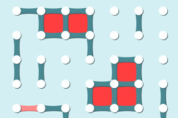 Dots and Boxes: Portada