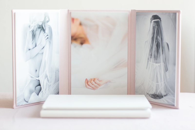 Fotoaufsteller Triplex mit deinen Fotos