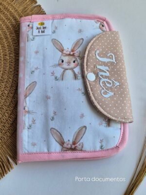 Porta Documentos de Bebé Personalizado – Modelo Português