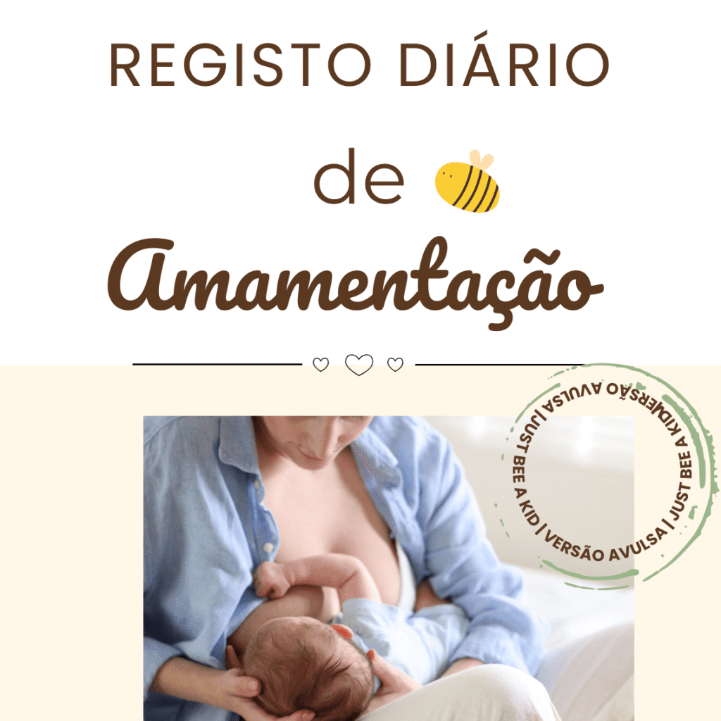 Registo Diário de Amamentação em PDF – Planner para Mães