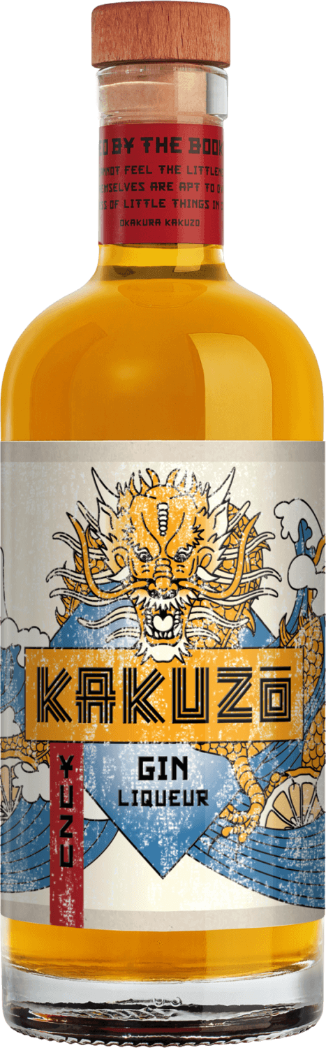 Yuzu Gin Liqueur Flasche