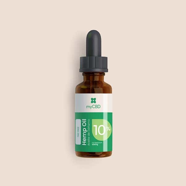 Aceite CBD 10% THC Free de myCBD – 10ml