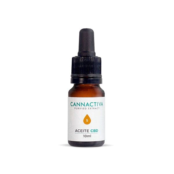 CBD Olio Purifikatua %5 Full Spectrum – Cannactiva – 10ml