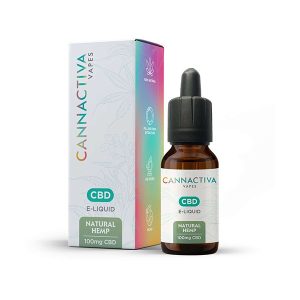 E-likidoa 100mg Kannabis (%1 CBD Full Spectrum) – Cannactiva