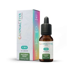 E-likidoa 500mg Kannabis (%5 CBD Full Spectrum) – Cannactiva