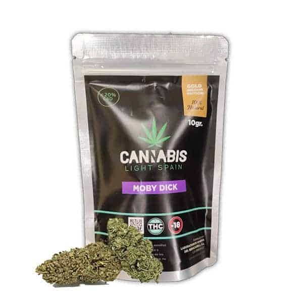 Flores de CBD Moby Dick de Cannabis Light