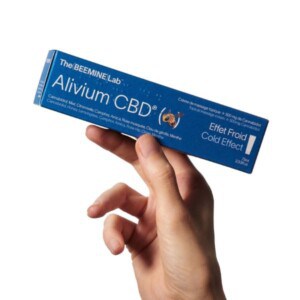 Hotz efektu CBD Alivium krema - The Beemine Lab