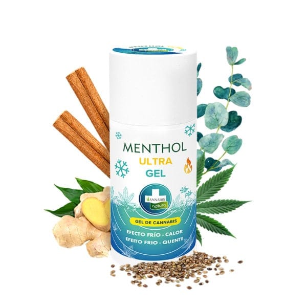 Gel Menthol Ultra efecto frío-calor de Annabis