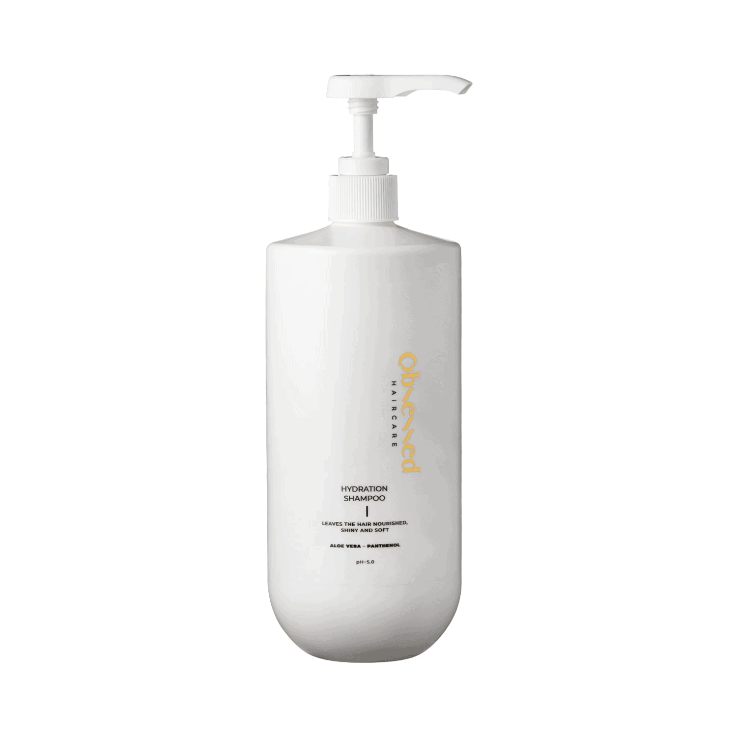 Karen Harkin Hydration Shampoo bottle for hair care and hydration.