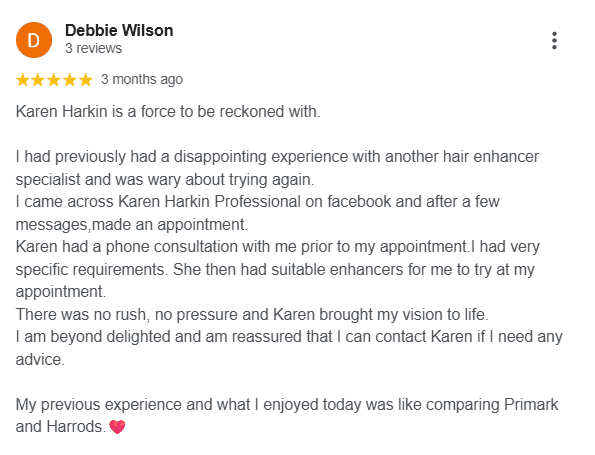 karen harkin hair review