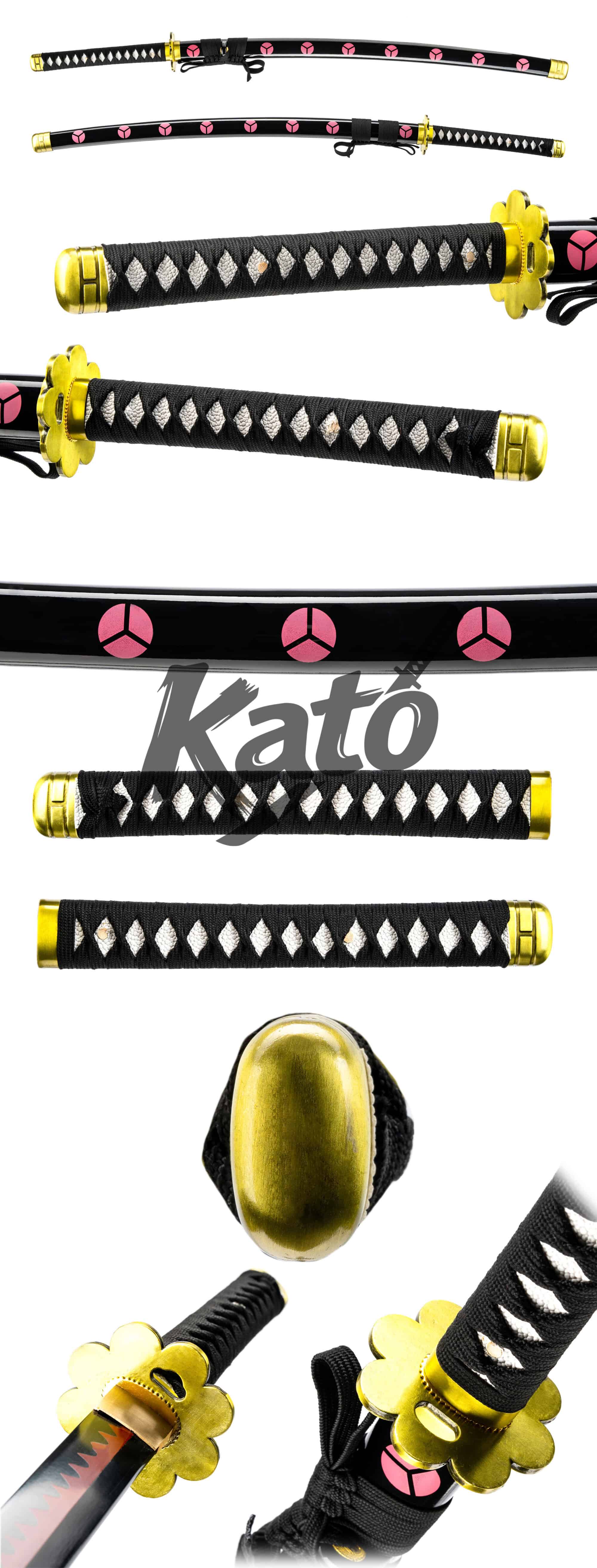 1 One Piece Roronoa Zoro Shusui 1045 Katana Replica Collectible Handmade