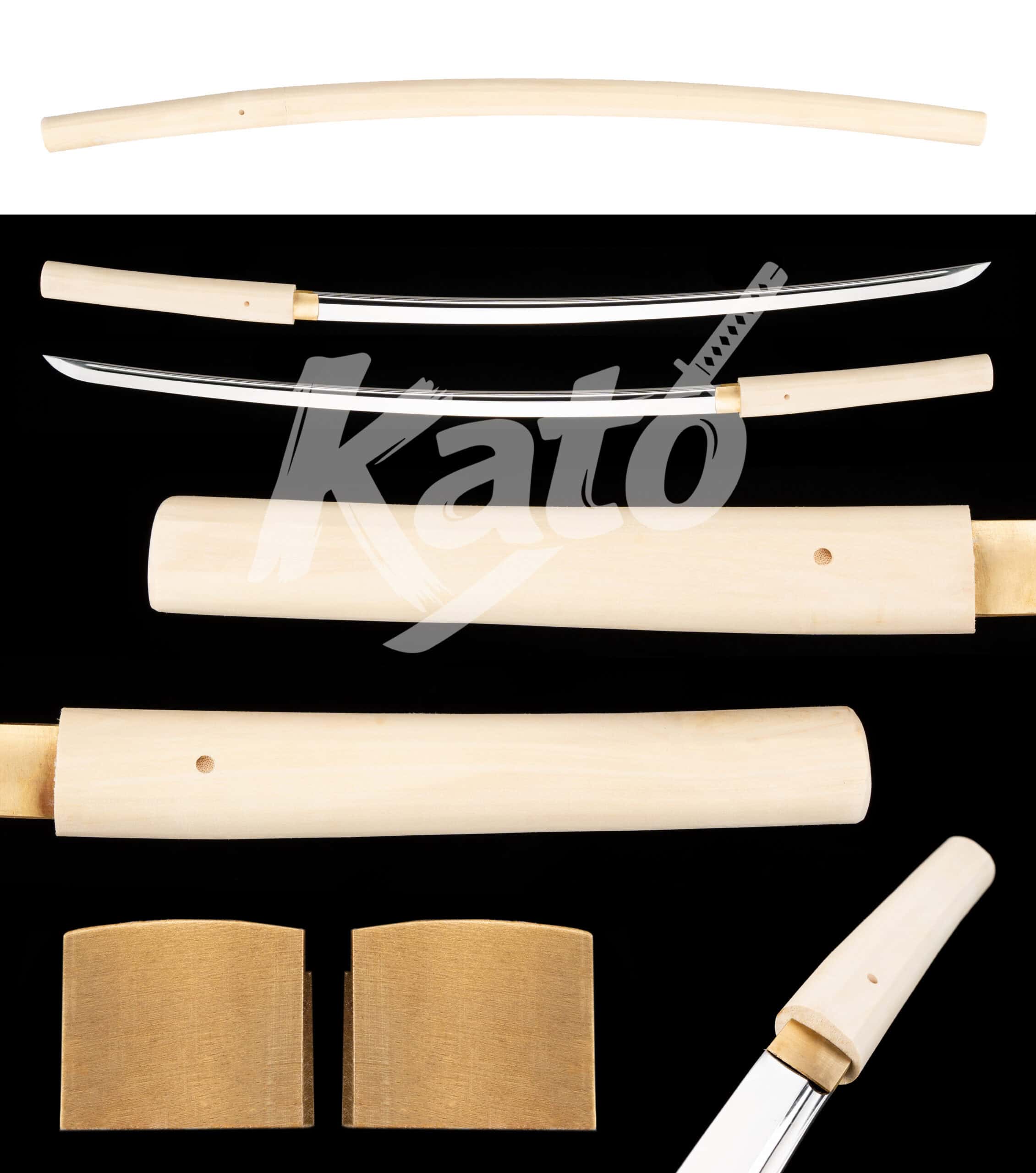 12 5160 Spring Steel Mirror Polished Katana Handmade Japanese Sword Collectible
