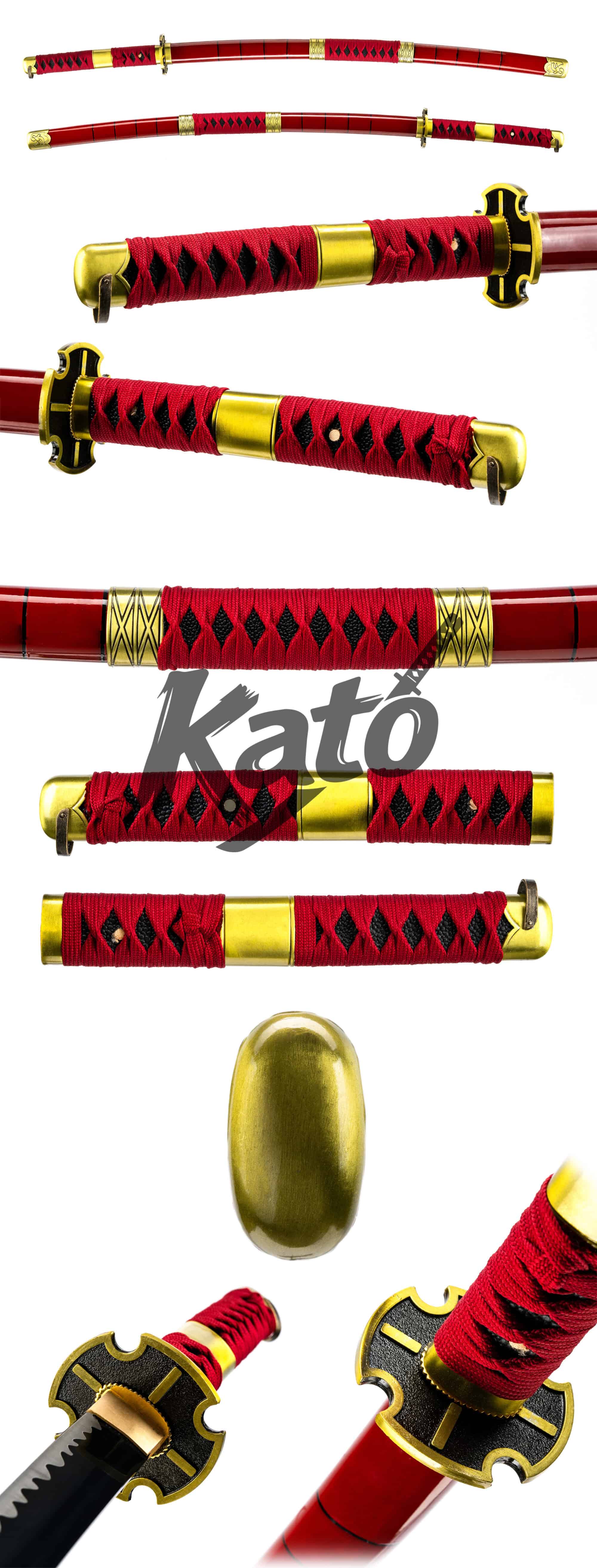 13 One Piece Kitetsu 1045 Katana Replica Collectible Handmade