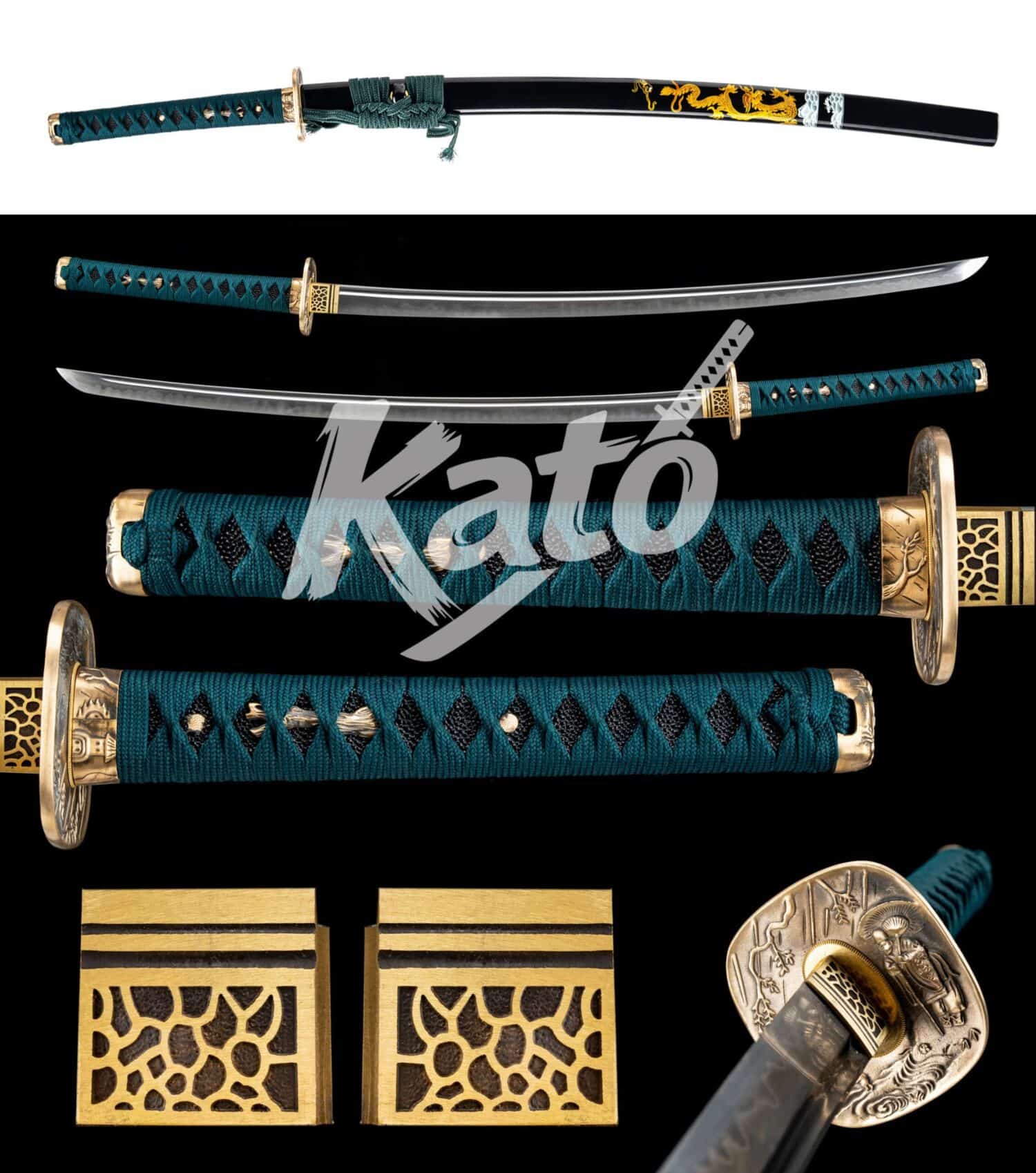 T10 Clay Tempered Performance Katana – Pure Copper Koshirae – Artisian’s Choice T10 Clay Tempered Performance Katana – Pure Copper Koshirae – Artisian’s Choice
