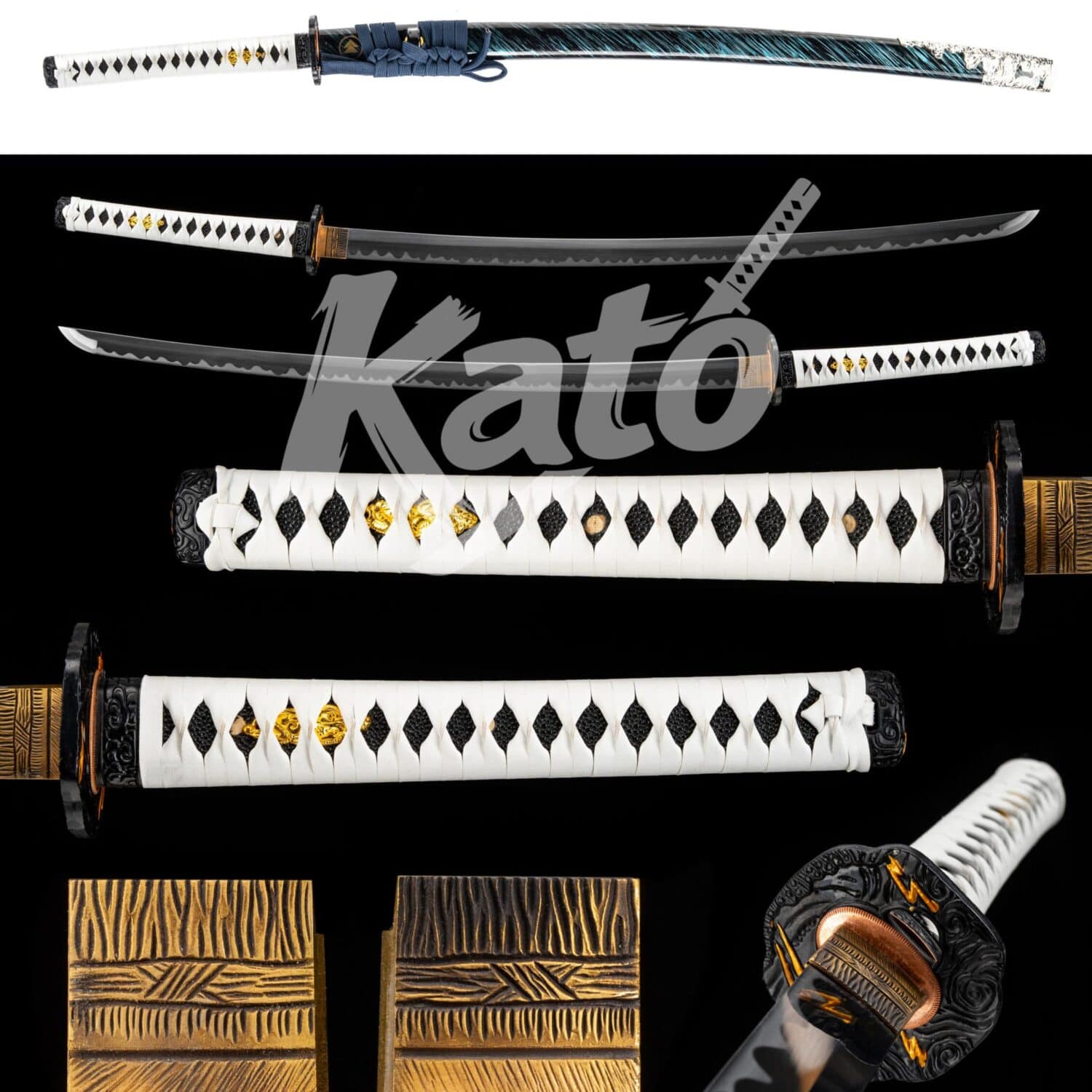 18 Ghost of Tsushima T10 Katana Tanto Set Replica Collectible Handmade