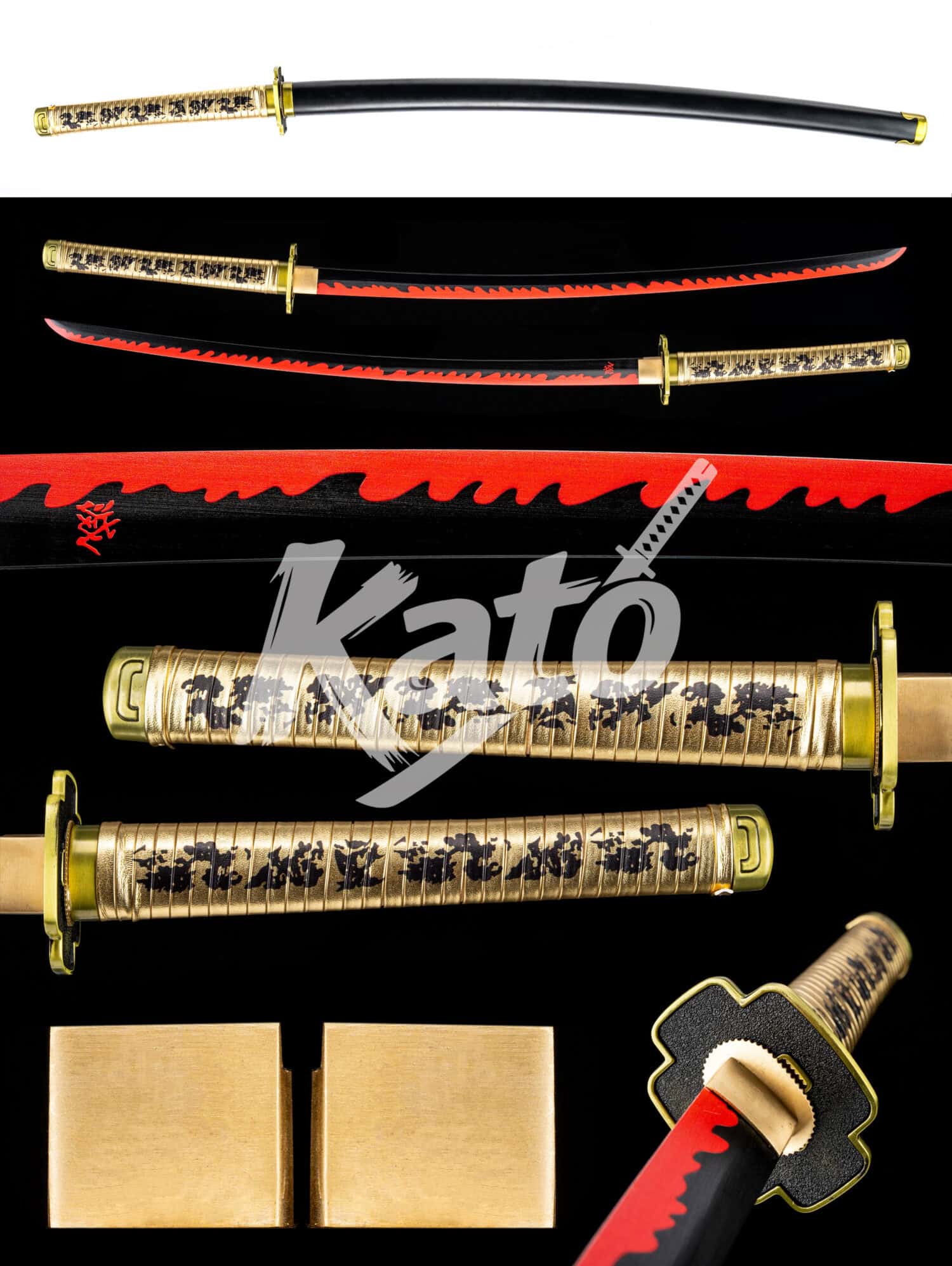8 9260 Spring Steel Katana Handmade Japanese Sword Collectible Floral Saya Tencel