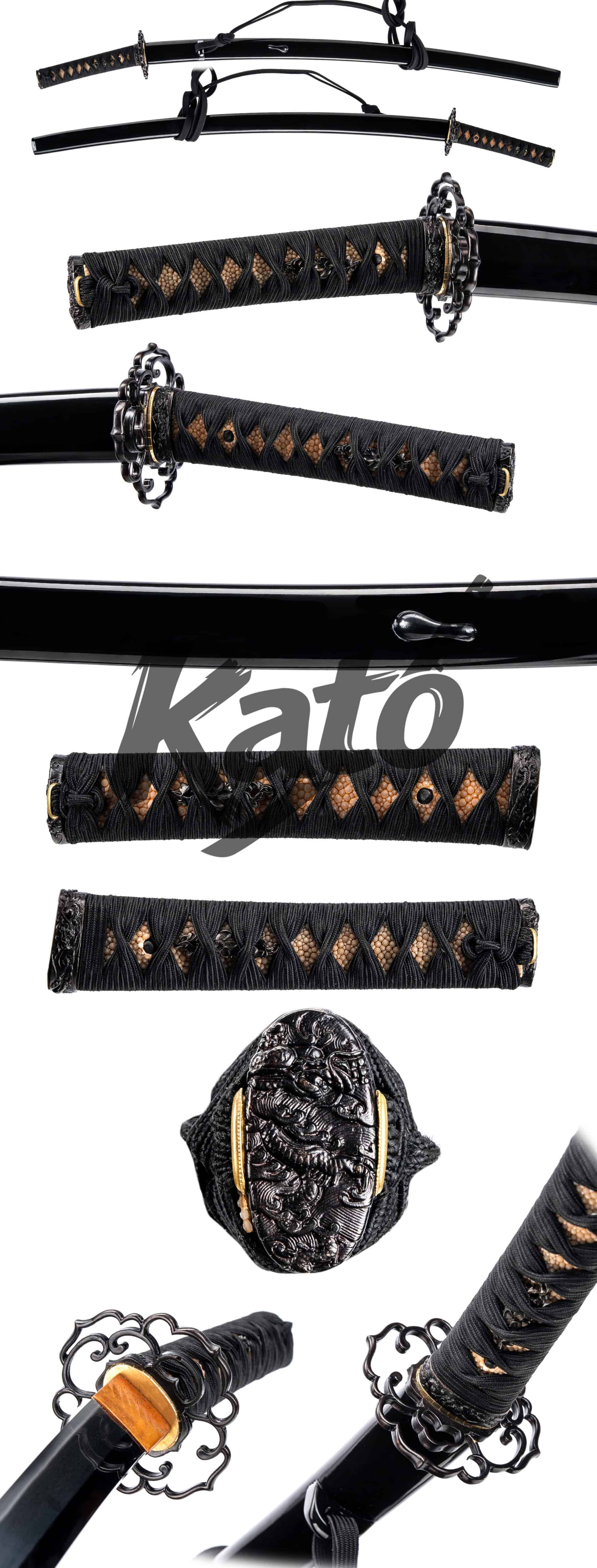 8c8c3cdb87873be9d9196f60b333d387 Kato Custom Ko-Katana · American Commission · Hand Forged Tamahagane Blade