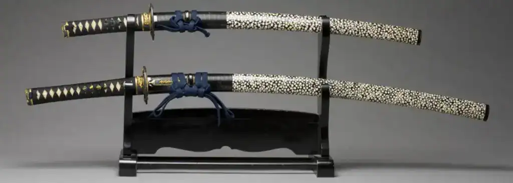 wakizashi and katana