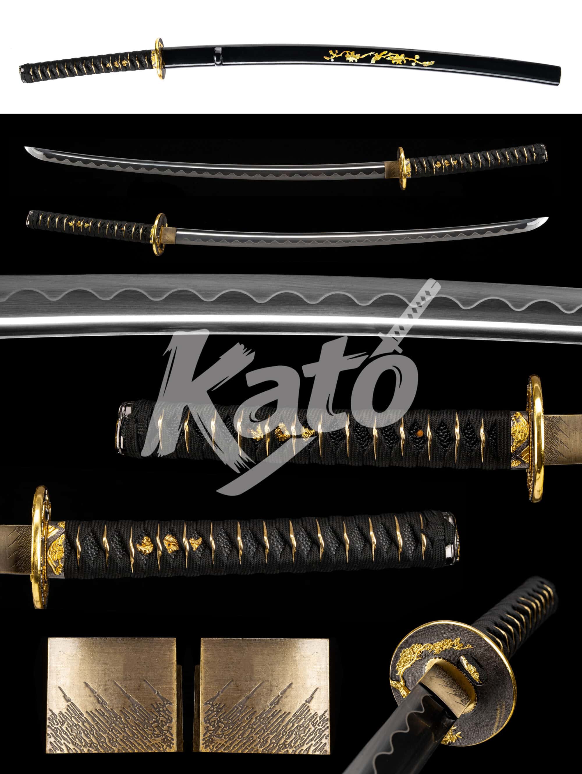 30 5160 Steel Katana – Hand Forged Samurai Sword, Razor Sharp, Real Cutting Performance