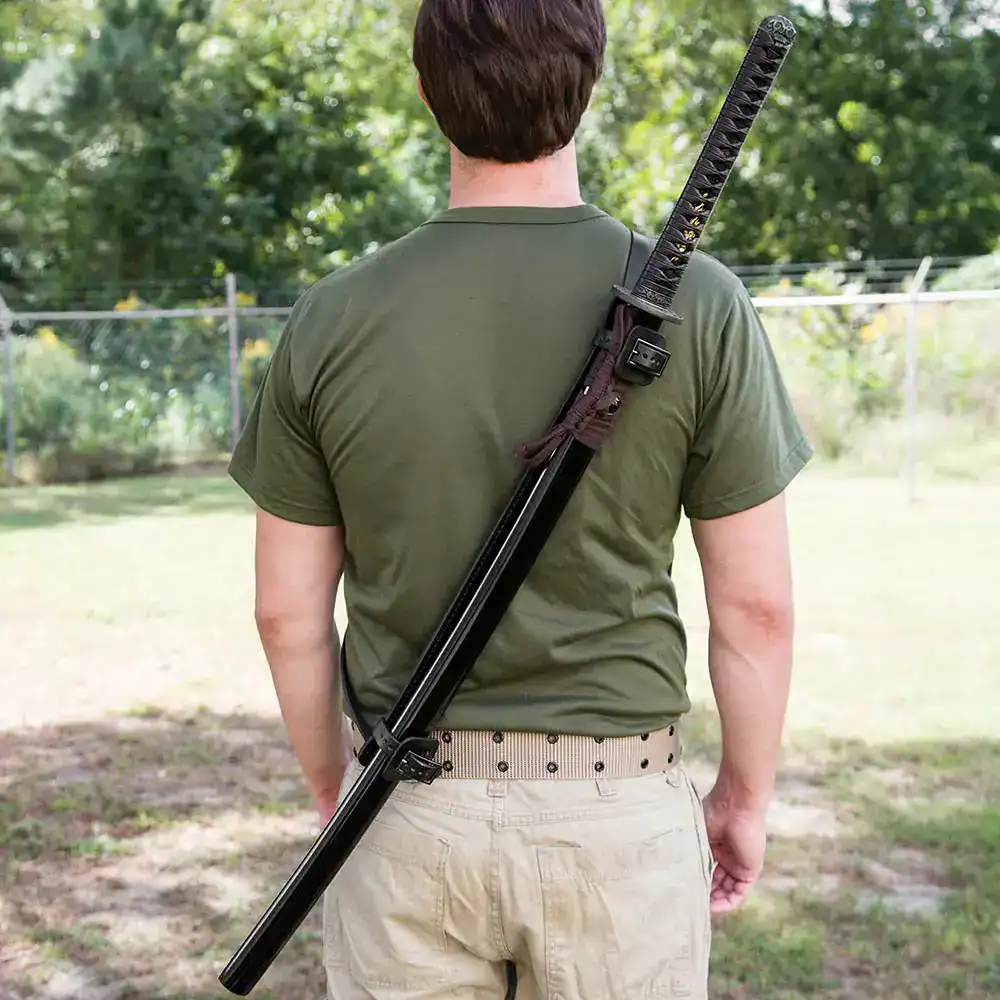 Katana back carry harness