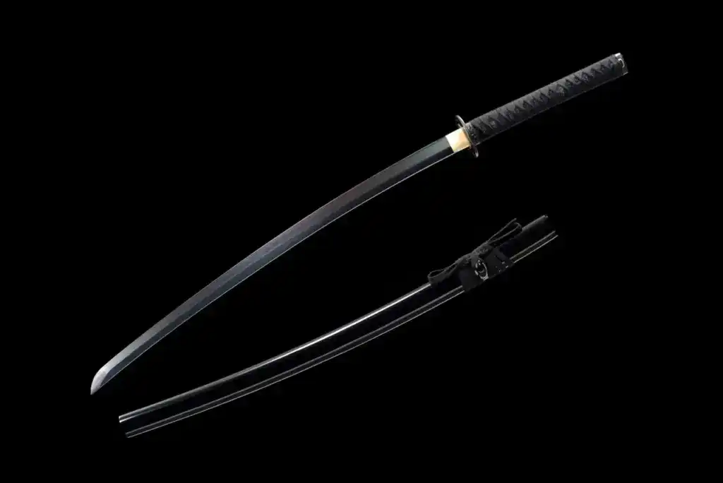 katana with and without saya