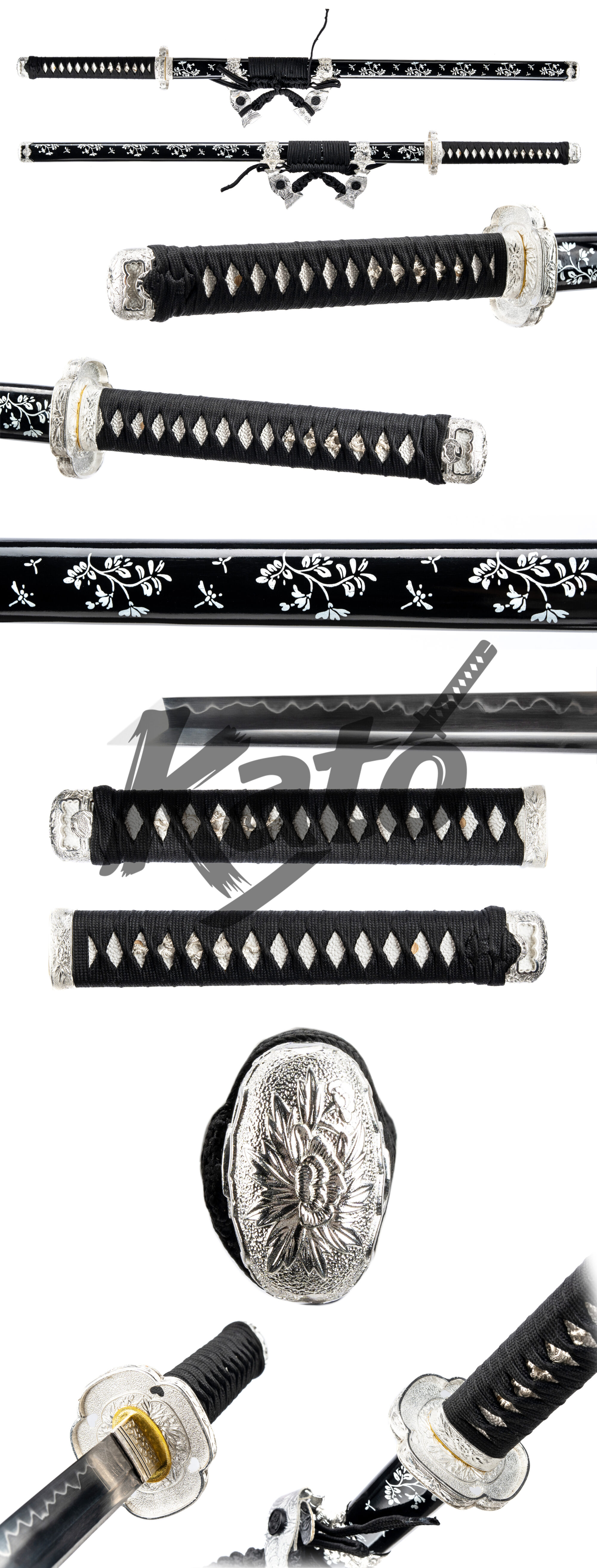 14 T10 Clay Tempered Ninja Sword – Hand Forged Straight Blade Ninjato