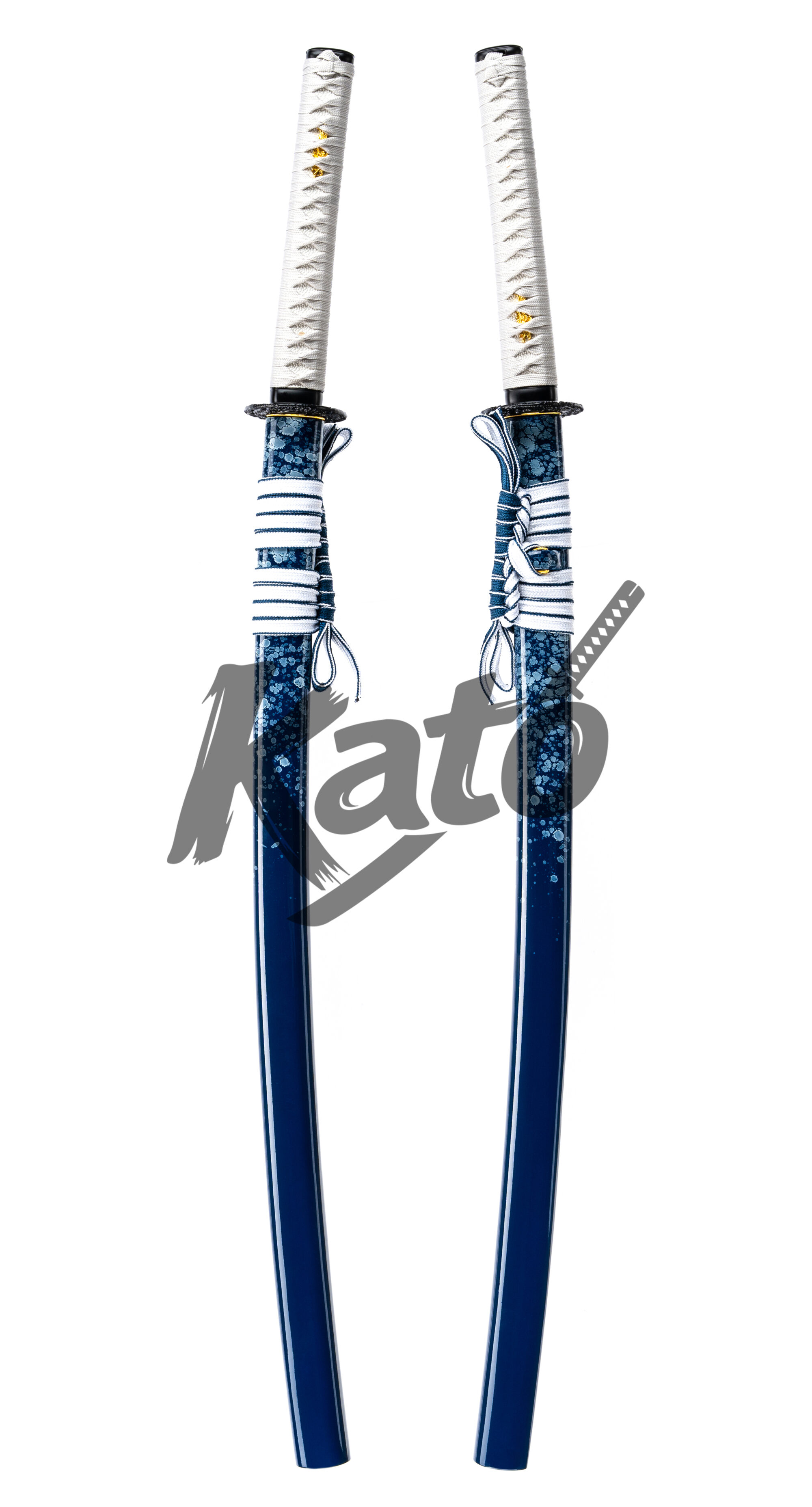 16 Pattern Welded Steel Katana – Hand Forged Damascus Style Samurai Sword
