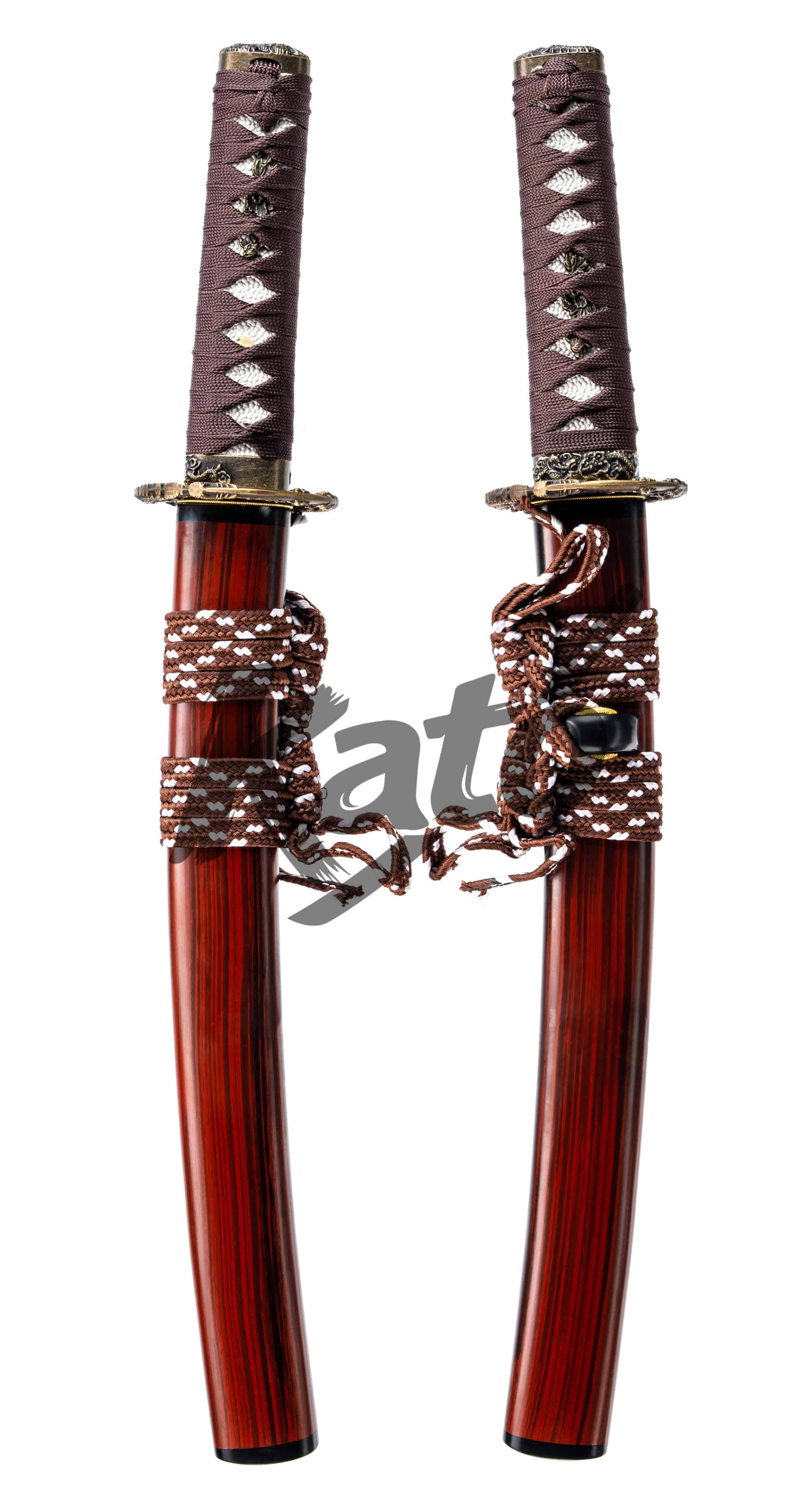 25 Tanto Knife T10 Clay Tempered – Hand Forged Japanese Samurai Dagger