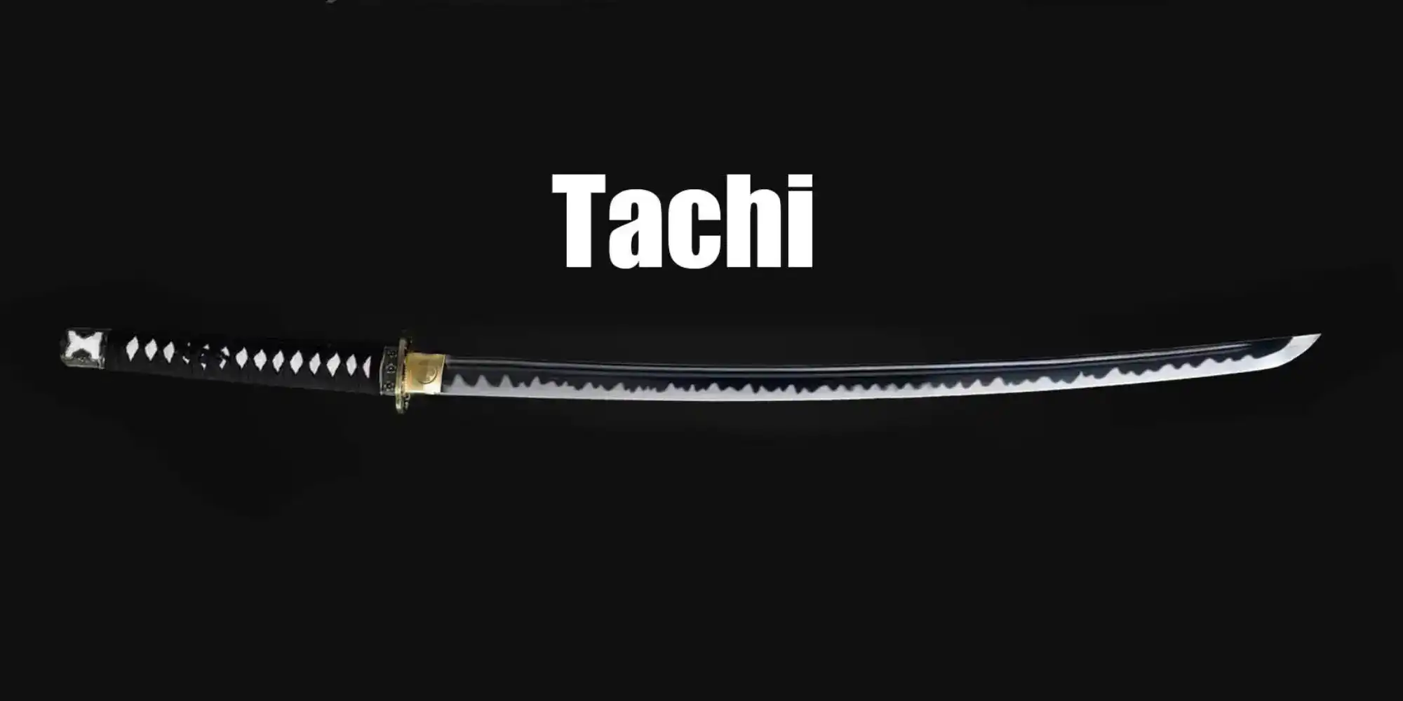 Tachi sword curved blade profile
