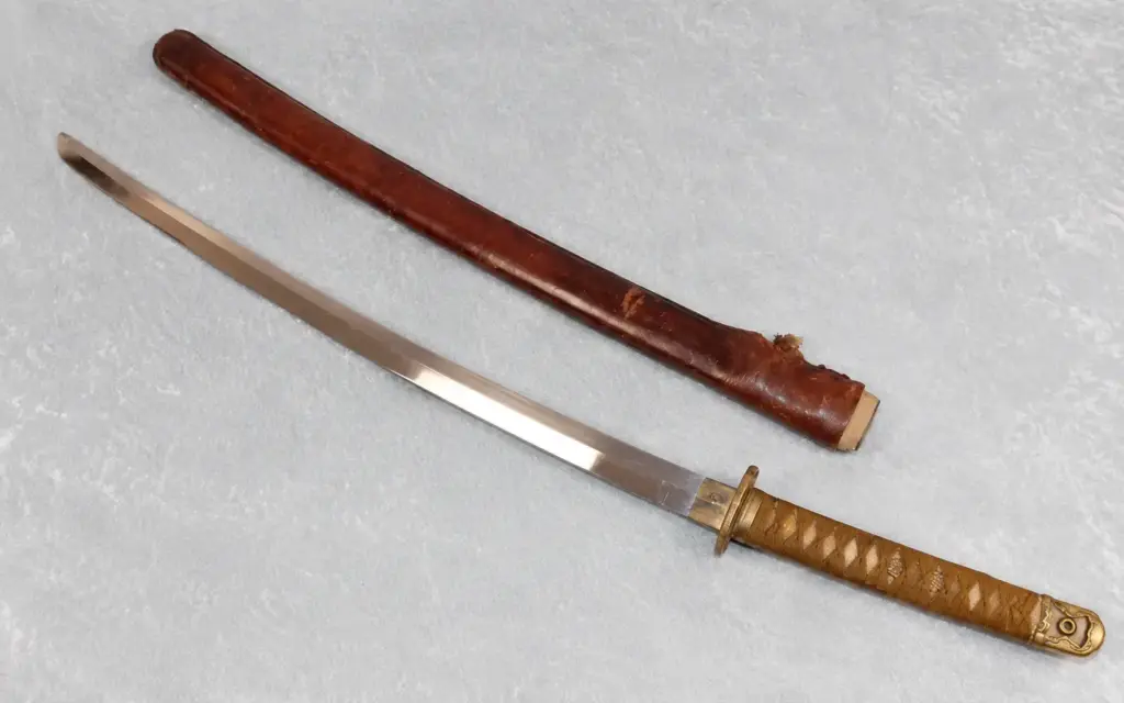 Factory made Japanese sword example