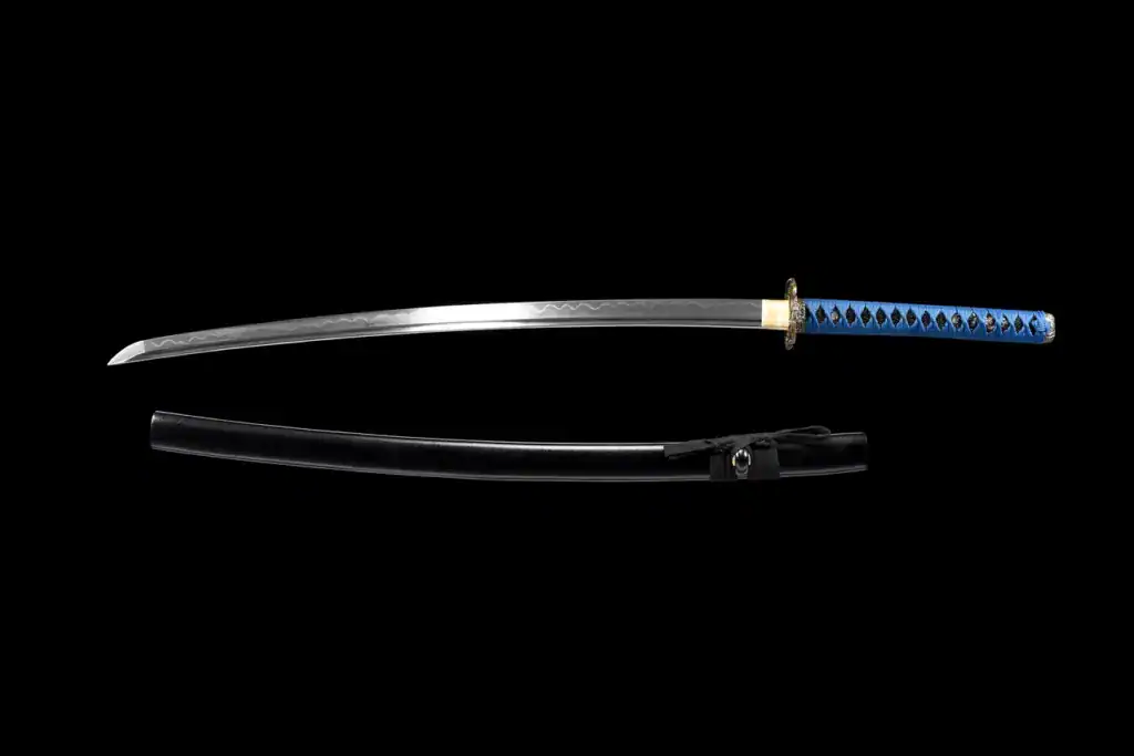 Hand forged 1045 steel katana