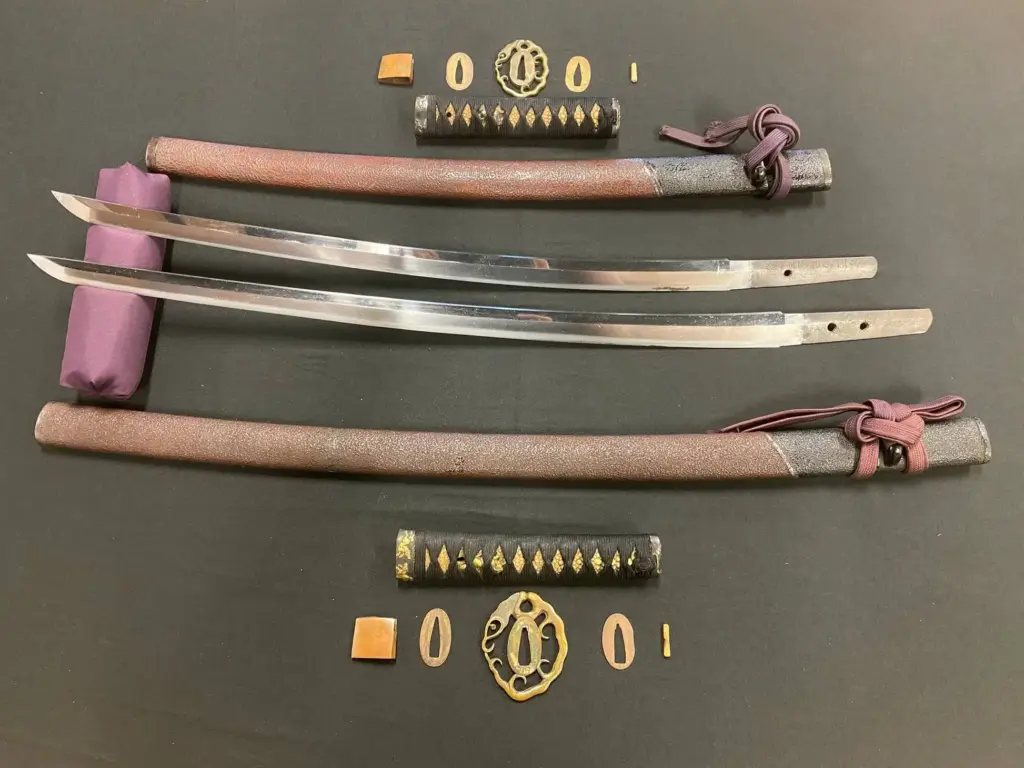 antique nihonto sword fittings