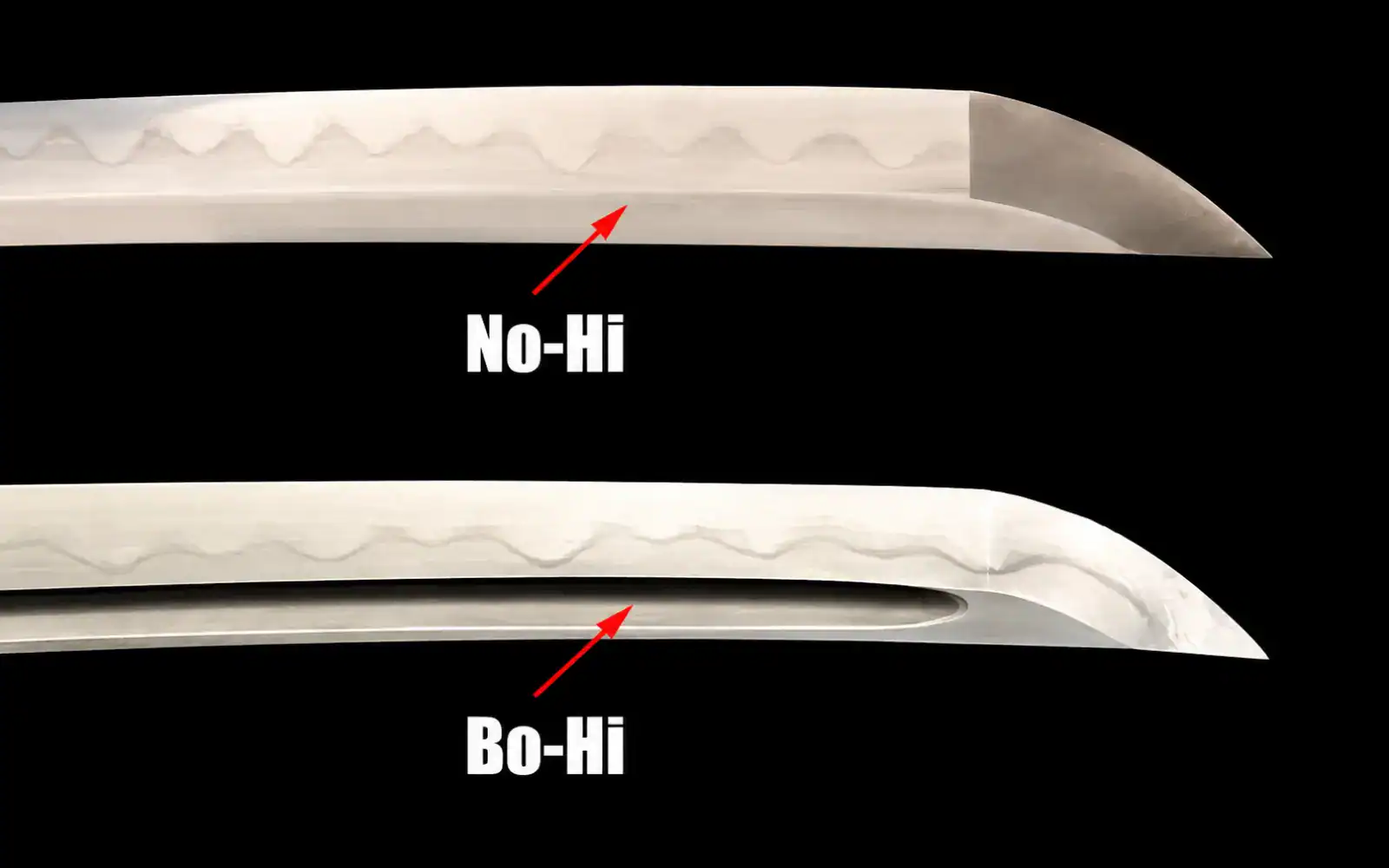 bo hi vs no hi katana