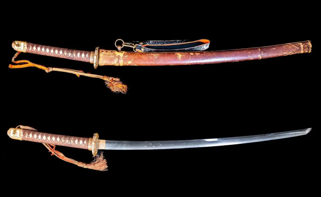 katana swords with traditional mountings