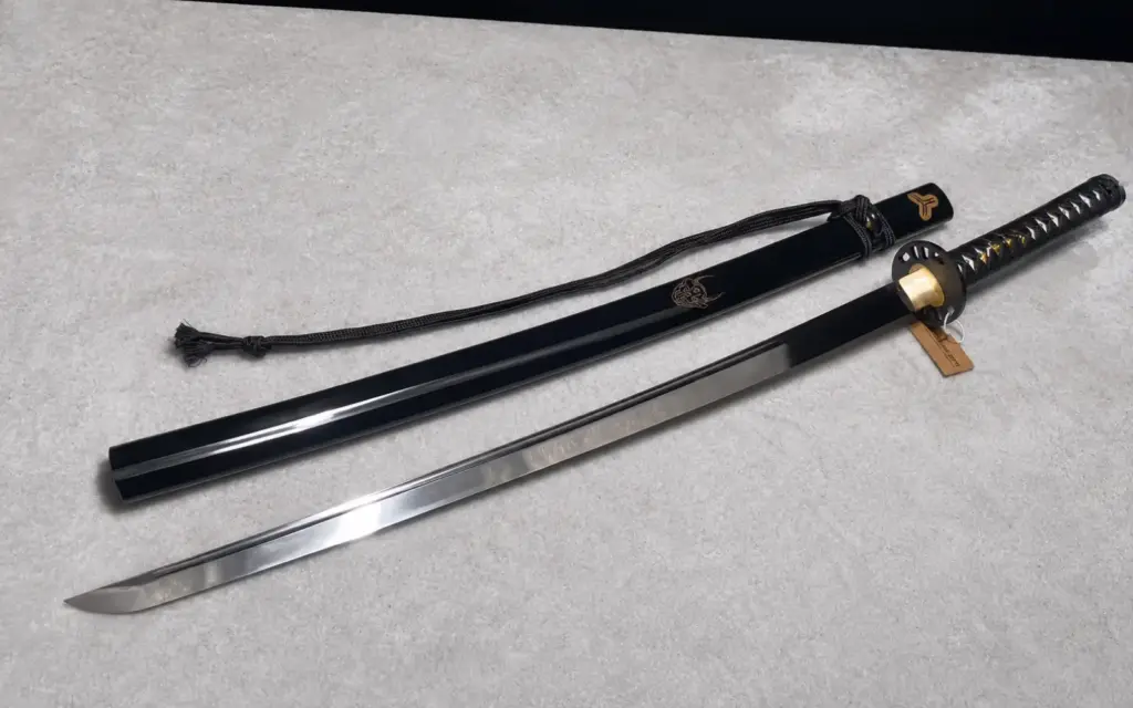 9260 katana blade and scabbard