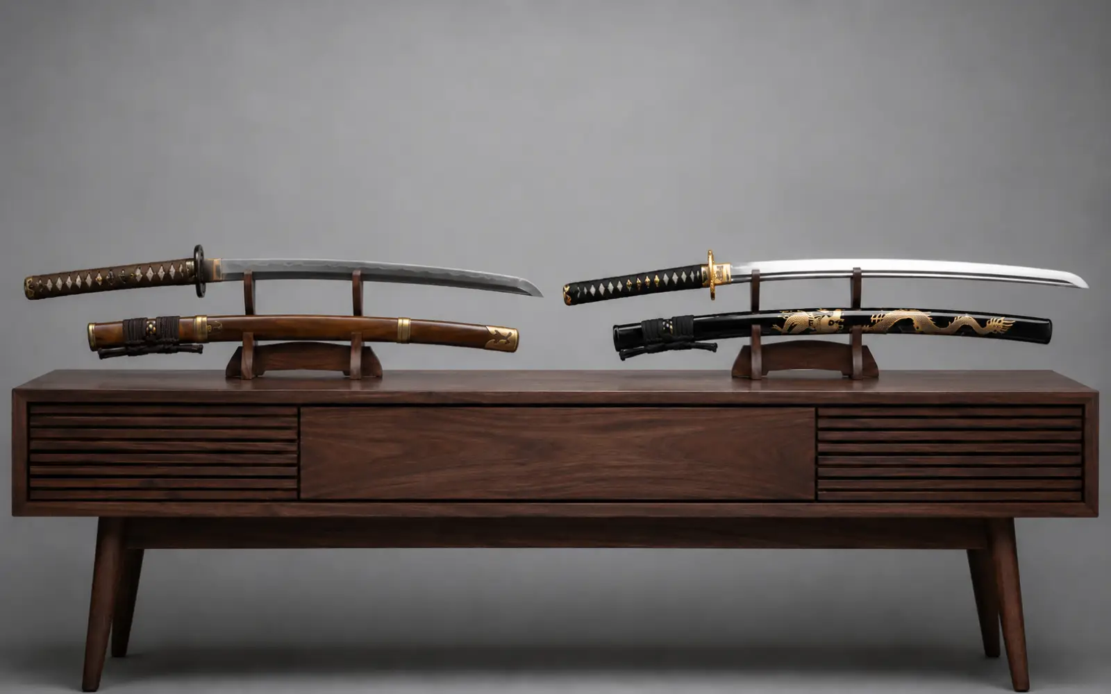 decorative and functional katana comparison