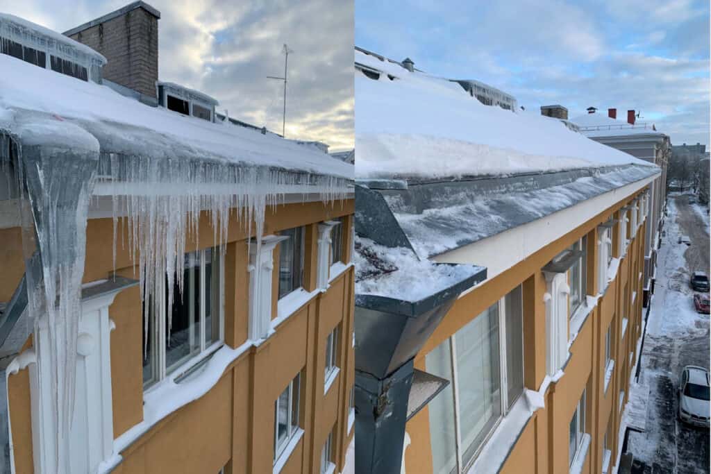 Jääpurikate eemaldus