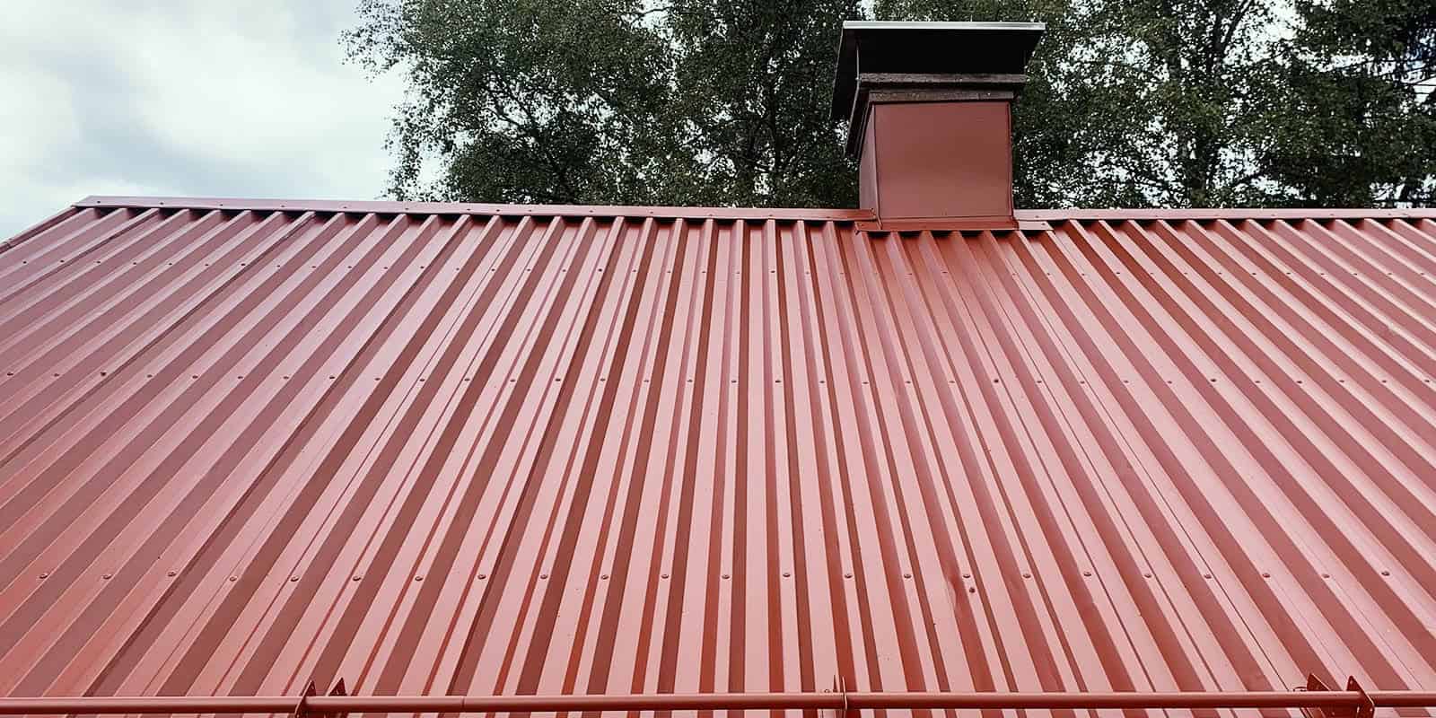 Tabasalus katuse värvimine - Pärast professionaalset värvimist