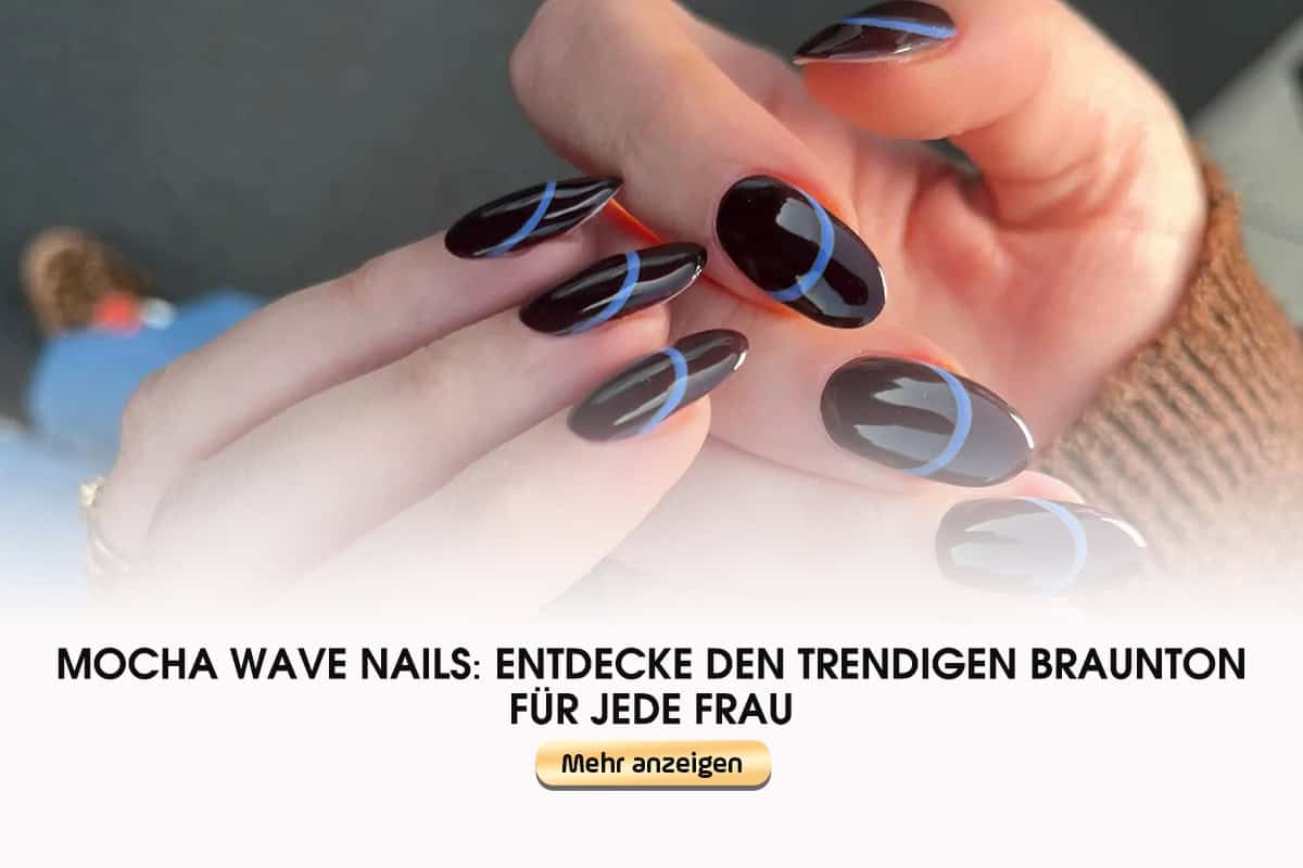 Mocha Wave Nails