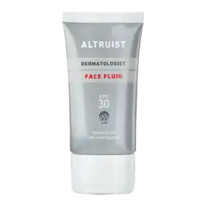 Altruist Sonnenfluid SPF 30 - Sonnenschutz für das Gesicht, leicht und effektiv.