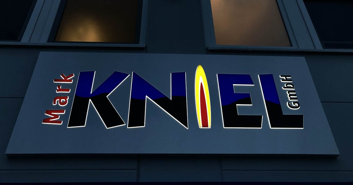 Leuchtwerbung KBZ Werbetechnik Köln