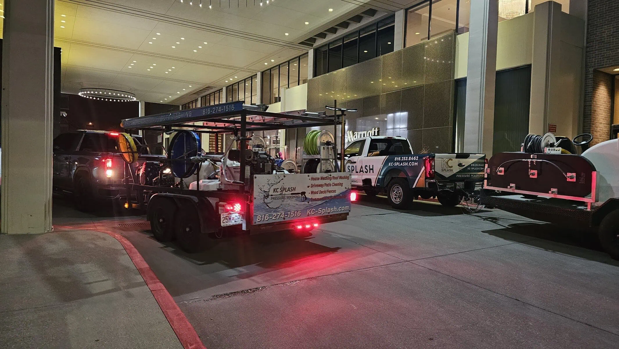 Marriott Parking Garage Cleaning — Downtown KC | KC Splash