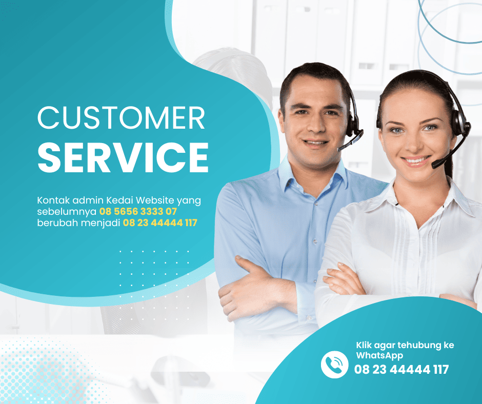 CS Admin Kedai Website